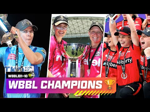 LAST BALL Of Every WBBL Final 🏆 | #WBBL01 - #WBBL10