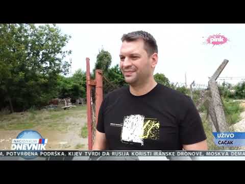 NACIONALNI DNEVNIK - Obilne padavine u Čačku napravile haos i u selima i u gradu