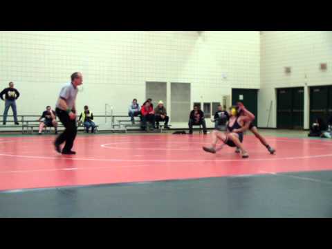 122113 Colton Kraus vs Efrain Santos Green Bay Preble East