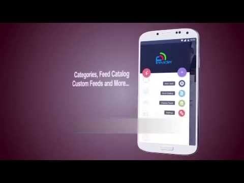 Freader - News Feed Reader Video