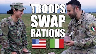 [分享] 北約友誼 美軍和義大利軍 互換口糧