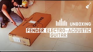 Video thumbnail for Unboxing -   Fender SA105CE Electro - Acoustic Guitar by Fun Facts