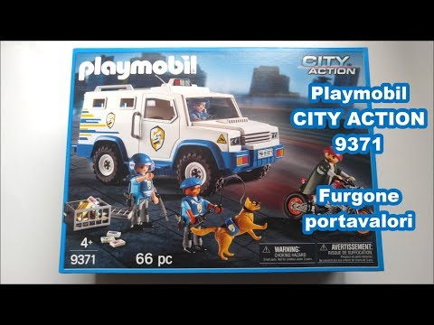 Playmobil CITY ACTION 9371 Furgone portavalori