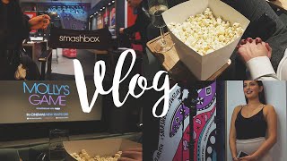 FREE FOOD, FILM SCREENING & A SMASHBOX MAKEOVER · VLOG || Emily Diane Philpott