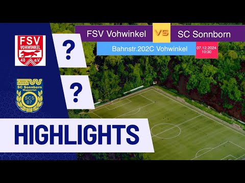 FSV Vohwinkel vs SC Sonnborn Highlights (E-Junioren/4K)