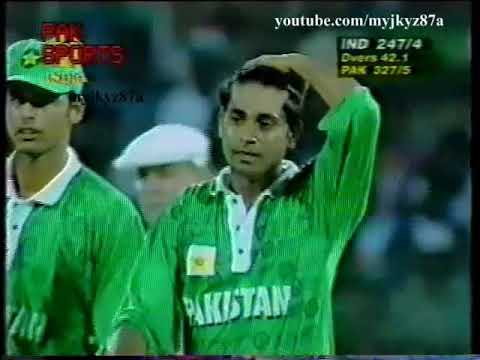 Aqib Javed 5-61 vs India + Inzamam Greatest DIVING Catch at Chennai 1997