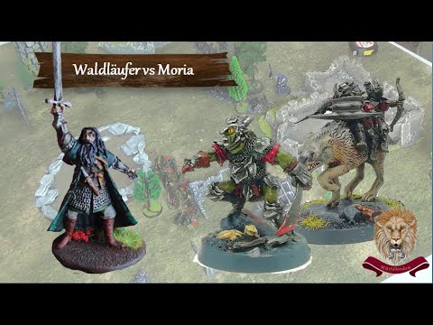 Überfall bei Nacht - Die Waldläufer vs Moria - Kampf bei Mondeslicht - 450 PKT - Mittelerde Tabletop