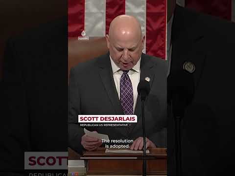 US House passes bill funding Homeland Security amid shutdown  | AJ #shorts
