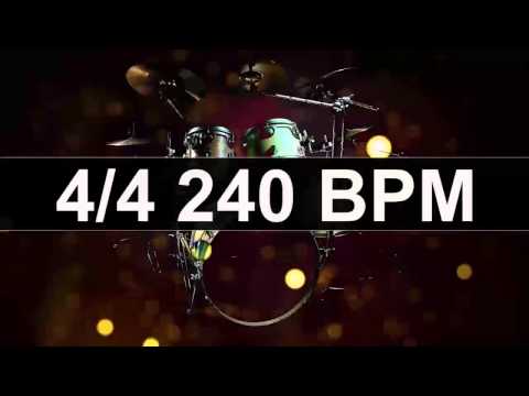 🔴 Drums Metronome 240 BPM