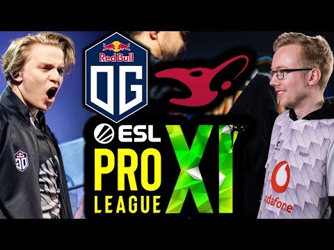 OG vs Mousesports Highlights * Mirage - ESL Pro League Season 11