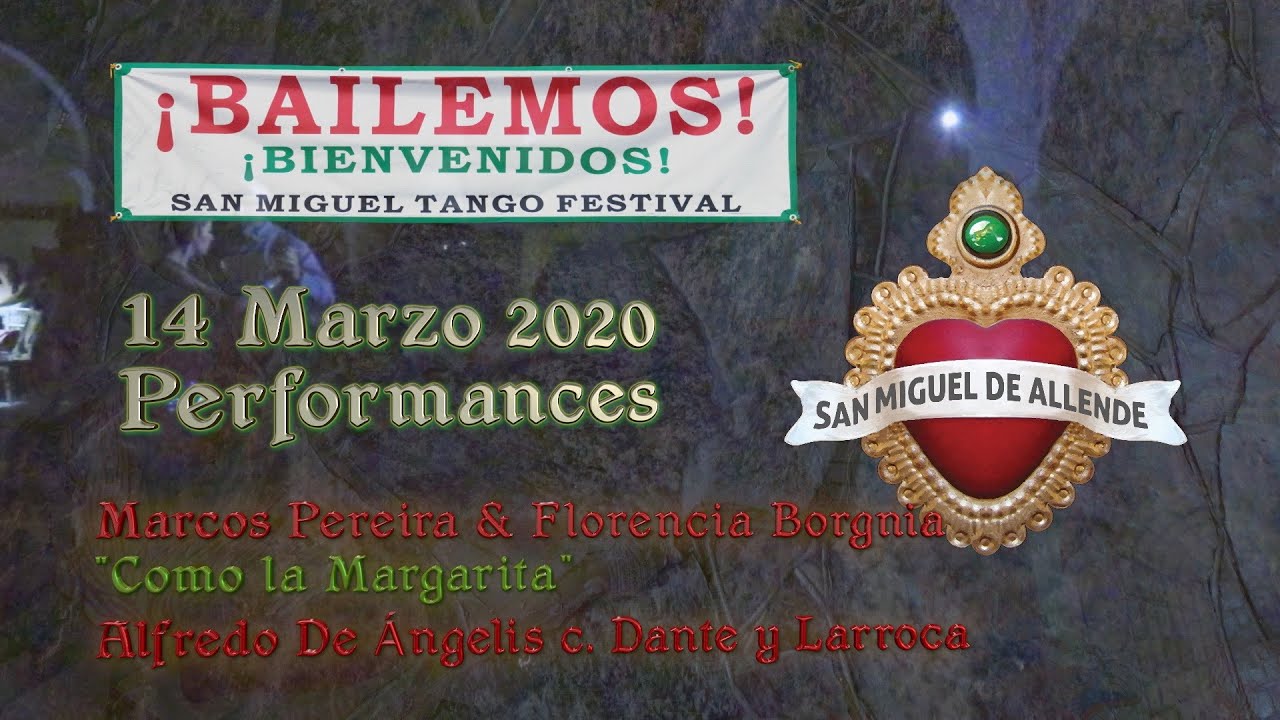 Marcos Pereira & Florencia Borgnia - Como la Margarita - Alfredo De Ángelis c. Dante y Larroca