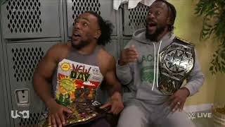 New Day Singing Randy Orton Old Theme - Burn In My Light - NXT 1/24/23