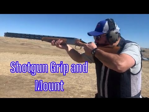How to mount and grip a shotgun