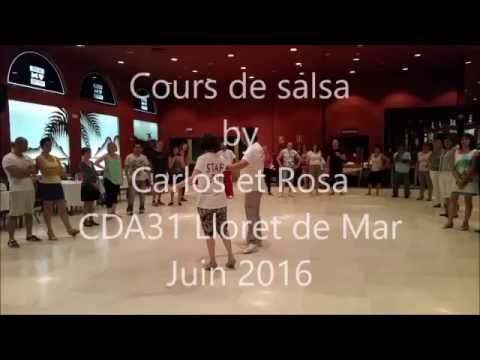 Cours de Salsa by Carlos et Rosa  - CDA31- Lloret 2016