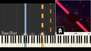 Feint - We Won&#39;t Be Alone (Piano Tutorial Synthesia)