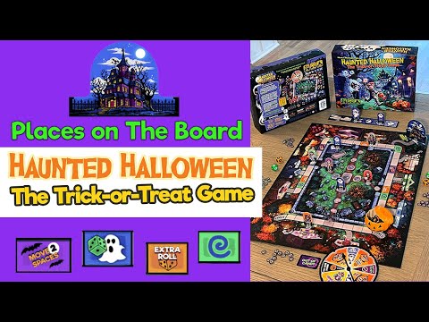 Places on the Game Board. Trick-or-Treat