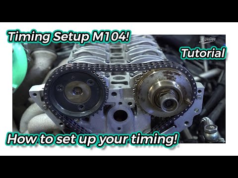 M104 Timing Setup | Mercedes M104 Turbo | Tutorial