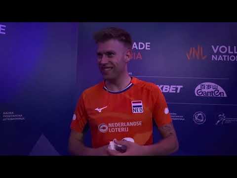 🇳🇱 Bennie Tuinstra | Netherlands vs Argentina | 2025 Men's VNL Belgrade