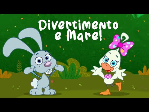 Divertimento e Mare con i Mini Cuccioli - Canzone e Cartone per bambini