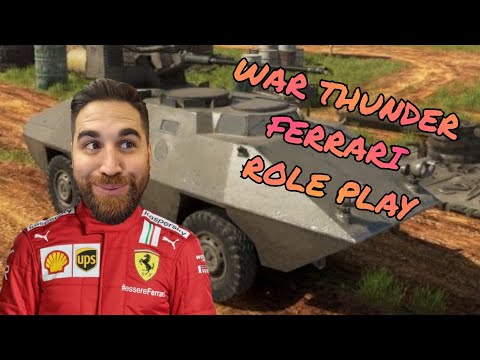 I play Italy in War Thunder using a Ferrari F1 steering wheel.