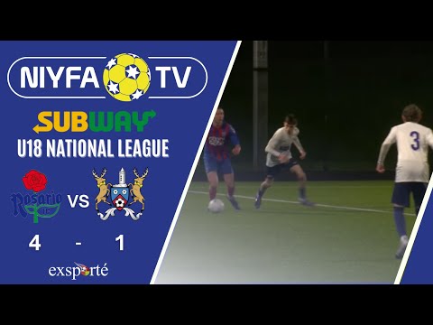 NIYFA TV - U18 Rosario FC v Ards FC  (16/01/2026)