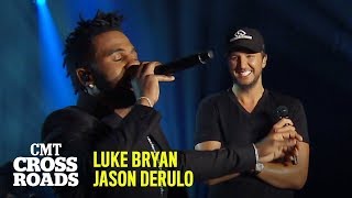 Luke Bryan &amp; Jason Derulo Perform &#39;Talk Dirty&#39; | CMT Crossroads