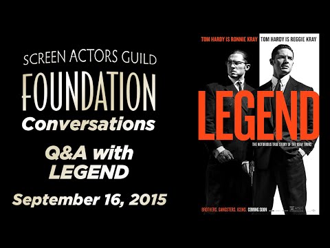 Conversations with Tom Hardy, Emily Browning and Brian Helgeland of LEGEND