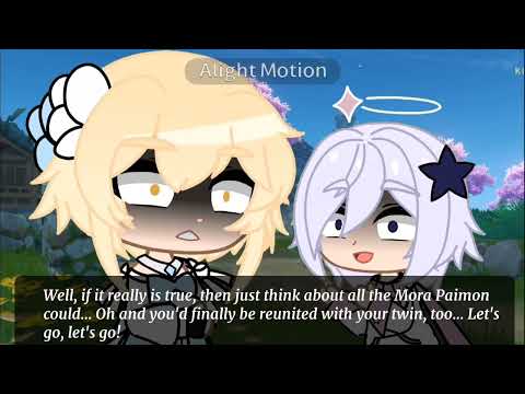 Does she? | Genshin Impact | Paimon & Traveler Angst