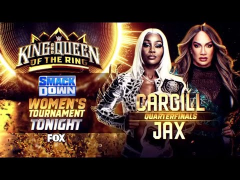 Jade Cargill vs Nia Jax - Queen of The Ring Quarterfinals Match: SmackDown, May. 17, 2024