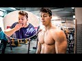 Für diesen Cheatday habe ich extra gehungert! Training & Formcheck mit Lukas Galgenmüller