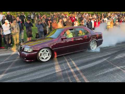 Mercedes M104 3.0 Turbo - Burnout (Shorts 16:9)
