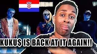 AMERICAN REACTS TO BALKAN RAP | KUKU$ - ČUJEMO SE POSLIJE AMERICAN REACTS TO BALKAN RAP | KUKU$ - ČUJEMO SE POSLIJE