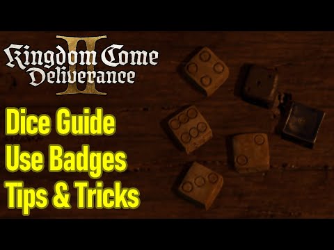 Kingdom Come Deliverance 2 dice game guide, how to play dice, use badges, tips and tricks