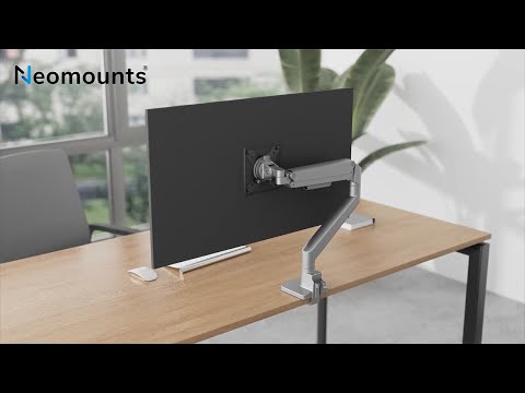 Neomounts NEXT Slim DS70-250SL1 vollbewegliche Tischhalterung für 17-35" Bildschirme - Silber video preview