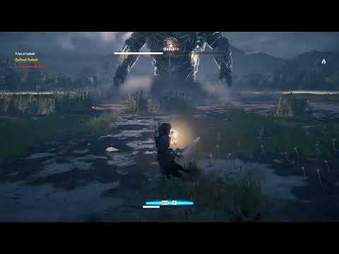 Assassin's Creed :origins | side quest - 15 ( Trial of Sobek)