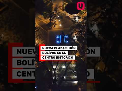 Inauguran Plaza Simón Bolívar en el Centro Histórico de San Salvador