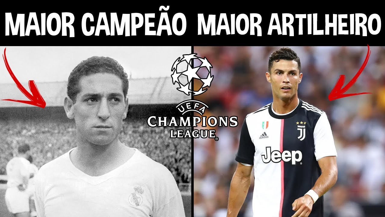 10 FATOS que você NÃO SABIA sobre a CHAMPIONS LEAGUE!!