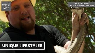 Father and Son's Venomous Hobby | World's Most Extraordinary Families | Full Episode Compilation