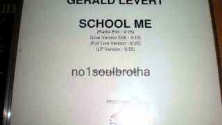 Gerald Levert "School Me" (Live Version Edit)