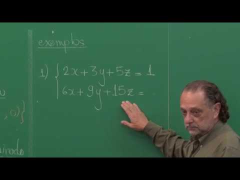 MAT3457 - Álgebra Linear 1 - Aula 4