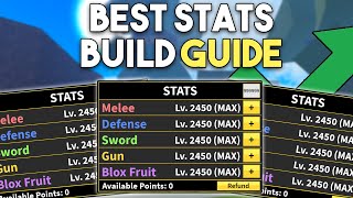 The BEST STATS BUILD Guide In Blox Fruits! - Update 19