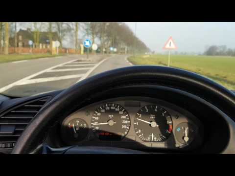 BMW E36 325i pure raw sound!