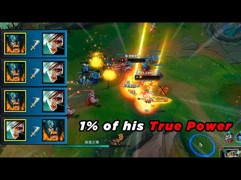 Challenger Chinese Riven Forced to Use 1% of his Power