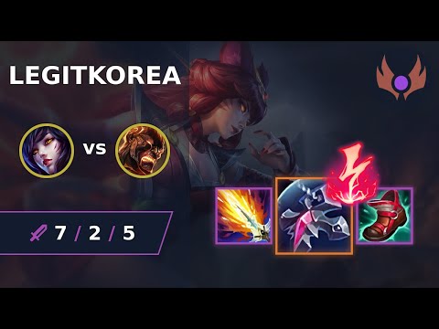 [ LegitKorea ] Ahri MID vs Brand | NA MASTER | LOL Season 2024video