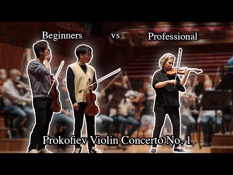 Professional VS Beginner Soloist (Ft. Hilary Hahn, Simone Young, SSO)
