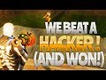 WE BEAT a HACKER - AND WON! (Fortnite Battle Royale) | rhinoCRUNCH WE BEAT a HACKER - AND WON! (Fortnite Battle Royale) | rhinoCRUNCH