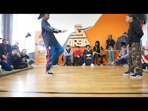 ROOKIE 47 BATTLE 2019 // HIP HOP TEENS SEMIFINAL 1 - Saliou vs. Rosa
