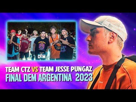 CTZ PARKER SIGLAS vs. JESSE PUNGAZ NASIR CATRIEL COBE: Final DEM Argentina 🇦🇷 (REACCION)