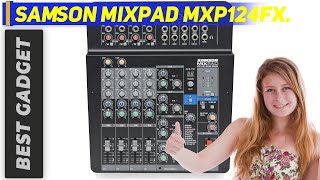 Video thumbnail for The Best  Usb Mixers - Samson Mixpad MXP124FX Review by Gadget Jungle Pro