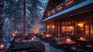 Relaxing Winter Jazz Coffee Shop Ambience with Smooth Jazz Background Music
